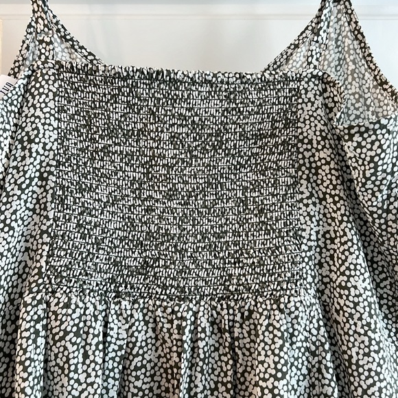 GAP green white sundress NWT, large tall - Picture 5 of 6